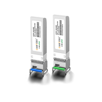 GANTEC SFP + 10G Módulo óptico BIDI Equipo de fibra única de modo único de grado comercial para WiFi 5G 4G 3G Rango de 20km