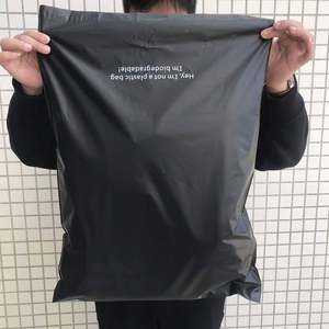 Bolsas de Envío Blancas al por Mayor de China, Bolsas de Envío de Plástico Personalizadas con Logotipo a Bajo Precio, Bolsas de Correo Mate Personalizadas de 19x27 - Product Image 1