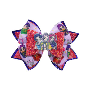 Fermagli per capelli unisex con stampe di personaggi dei cartoni animati di cacciatori di streghe, <span class=keywords><strong>accessori</strong></span> per capelli con stampe di gruppi femminili Kpop, i più venduti (Foto reali) - Product Image 3