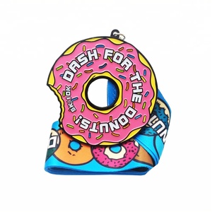 Medallas de donut de diseño personalizado estilo antiguo para carreras virtuales, al por mayor, de aleación de zinc, premio dorado, trofeos deportivos, medallas de anime de la Cruz - Product Image 1