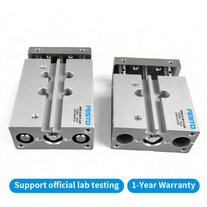 Cylindre pneumatique à double effet Festos série DFM, cylindre à tige de guidage DFM-12-10-25-40-50-P-A-GF pour équipement d'automatisation - Product Image 5