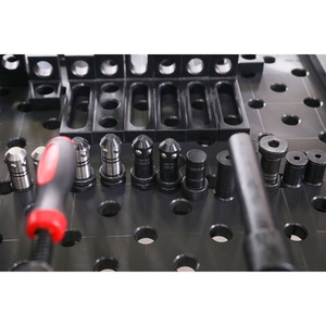 工厂FDT焊接工作台Q355钢氮化处理D28/D16孔径1000x2000mm焊接定位 - Product Image 2