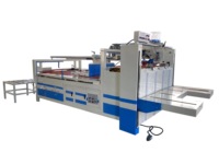 Emballage ondulé 2800 formant la machine semi-automatique de collage de boîte de carton d'équipement