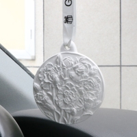 Diffuseur de parfum en porcelaine artisanale Finru, diffuseur de parfum à bâtonnets, diffuseur d'arômes suspendu pour voiture, armoire, désodorisant, cadeau parfumé