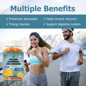 Gummies de calcium, magnésium et zinc en gros pour usines – Vitamines C, D3, K2, B6 – Améliore l'absorption du calcium, soutient l'énergie, renforce l'immunité - Product Image 6