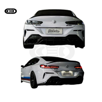 Feux arrière LED transparents noirs TUZHIHAO pour BMW M8 G16, modification artisanale Venom