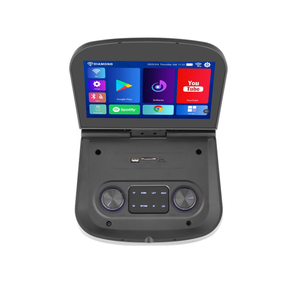 Diamond Venta caliente Dual 6,5 ''Woofer 2 vías 40W Potente recargable móvil Todo en uno Android 13 Máquina de <span class=keywords><strong>karaoke</strong></span> en casa para niños - Product Image 5