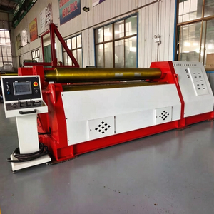 Machine de cintrage automatique CNC hydraulique à 4 rouleaux pour carrosserie de camion-citerne, 2000 mm, 10 mm, pour réservoirs elliptiques - Product Image 4