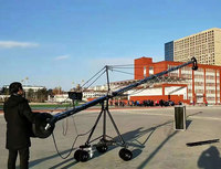 Fournisseur d'usine Jimmy Jib fabriqué en Chine à prix avantageux, longueurs 6,4 m, 7,6 m, 10 m et 12,4 m