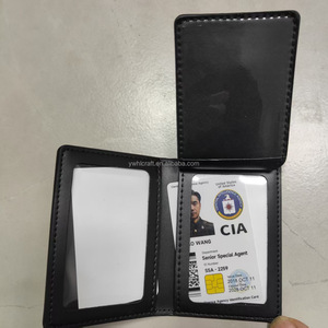 HLC Accessori Personalizzati per Cosplay, Portafoglio in Pelle con Badge da Poliziotto in Metallo Dorato, Decorazione per Costume di <span class=keywords><strong>Halloween</strong></span> - Product Image 4