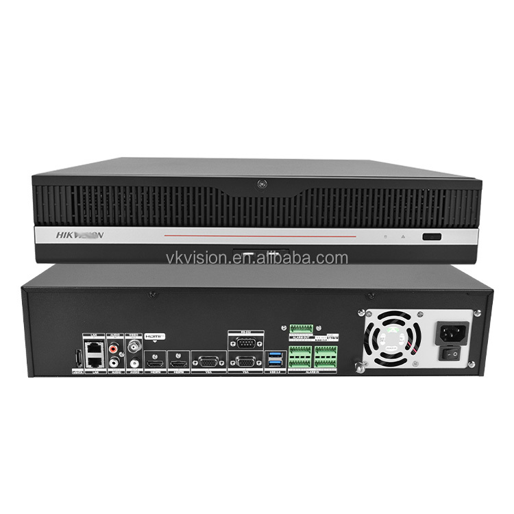 Hikvision 8K DeepinMind NVR: 32/64 Channels, Facial Recognition