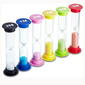 Relojes de Arena Personalizados con Logotipo para Juegos de Mesa, Reloj de Arena de 15 y 30 Segundos, Reloj de Arena de Plástico Moderno de 1, 2, 3, 4, 5 y <span class=keywords><strong>10</strong></span> <span class=keywords><strong>Minutos</strong></span> - Product Image 6