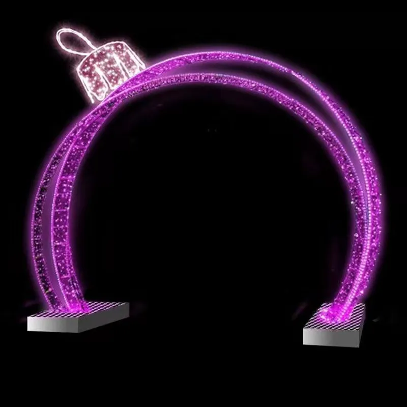 Vakantie Licht LED 3D Motief Arch Licht Kerst LED hartvorm Motif Lichten