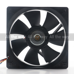 Delta 24V 48V DC 12V 0.80a AC EC 12025 120x120x25mm 12cm 4-wire PWM điều khiển nhiệt độ biến tần bóng AFB1212SH-6J26 Quạt làm mát - Product Image 5