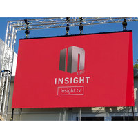 Panneau d'affichage Led géant de location, 1000x500 Mm, système de plein écran, 3.9x500, P3.91 P3.9 1000