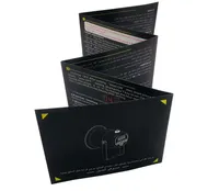 Impresión de Folletos Plegables Impermeables al por Mayor, Papel Fotográfico a Color Personalizado con Páginas de Catálogo e Instrucciones