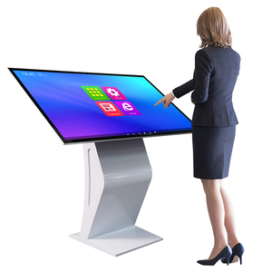 Kiosco de Información con Pantalla Táctil LCD de 43 Pulgadas, Soporte de Piso, Panel Horizontal, PC Todo en Uno - Product Image 1