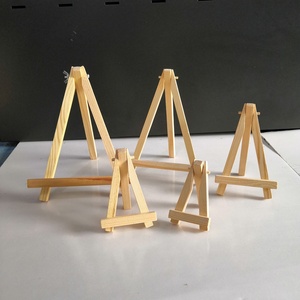 Ensemble de chevalets pliables multi-spécifications pour mini-peintures à l'huile de bureau, avec support plat et chevalet en toile – Vente en gros - Product Image 4
