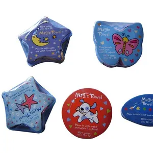 Nhà Máy biểu tượng tùy chỉnh nén khăn bông mặt khăn - Product Image 1