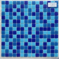 Carrelage de mosaïque en verre Iridium 4mm d'épaisseur Mosaïque de conception moderne pour hôtels piscines salles de bain et extérieur