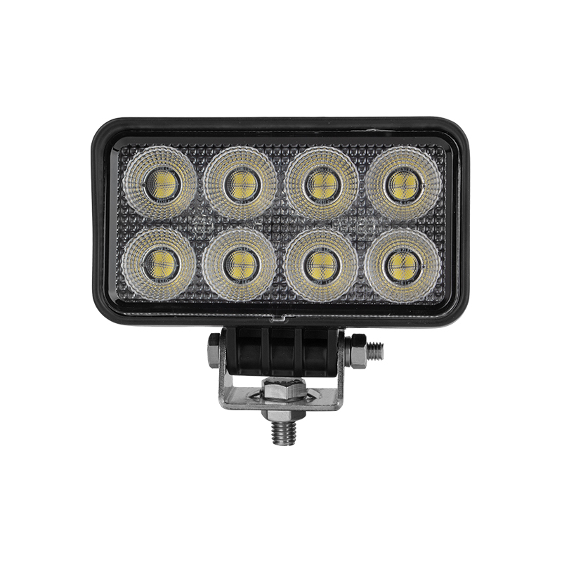 Custom Manufacturing 4 Inch Led Work Light 12V 32W Work LED Light 2880LM IP68 9-32V Rectangle Flood Beam