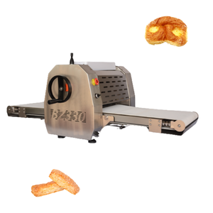 Máquina compacta para masa de hojaldre para hacer pastilla <span class=keywords><strong>marroquí</strong></span> y pastel de pollo de almendras Mini rodillo de laminación - Product Image 2