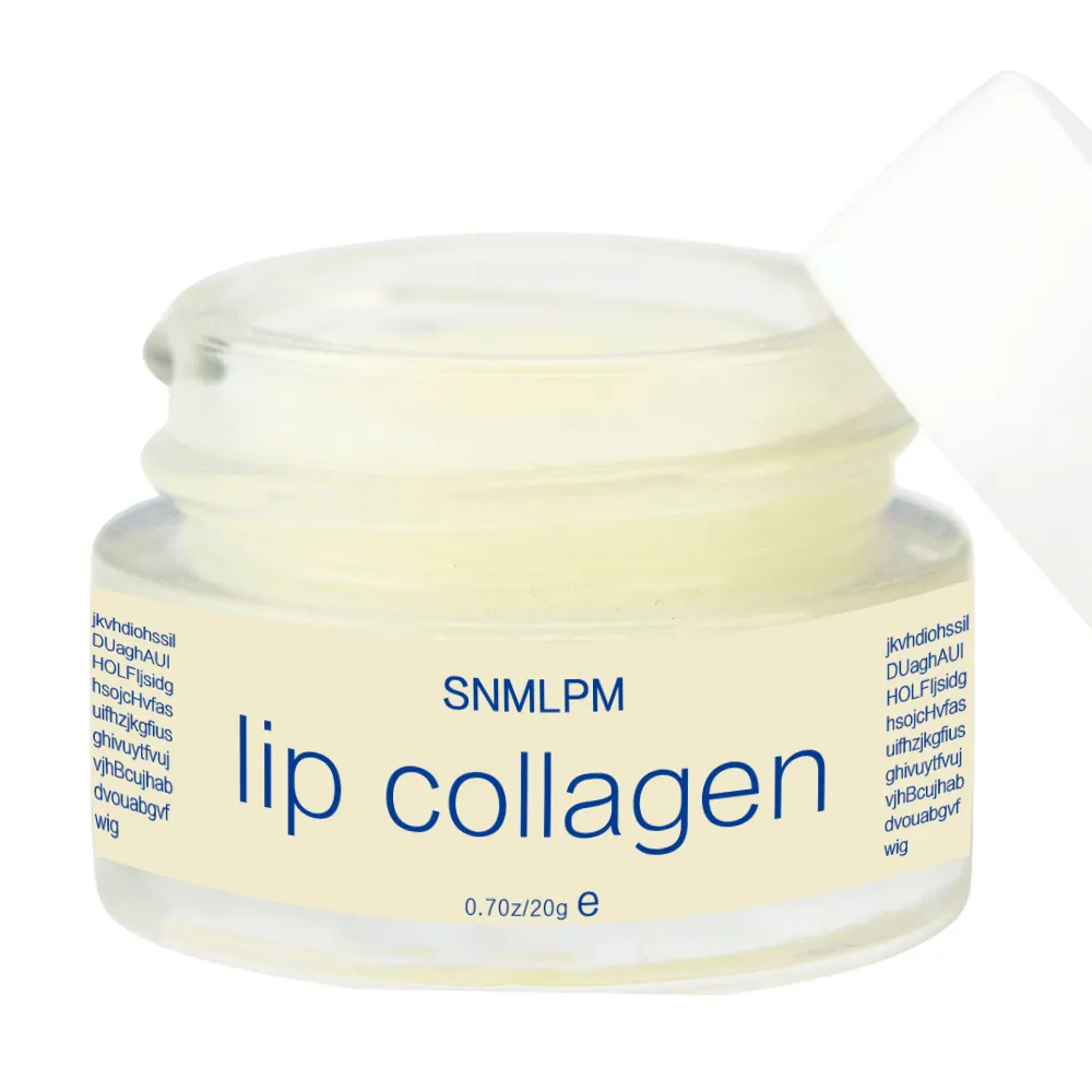 Snmlpm Lippenbalsem Vitamine E Collageen Kleurloos Hydraterende Lip Slaapmasker Anti-Schrale Lip Rimpels Private Label