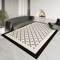 TPR dos tapis imperméable contemporain mignon polyester petits tapis