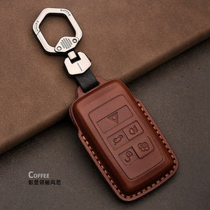 Housse de clé de voiture, coques de clé pour Land <span class=keywords><strong>Rover</strong></span> <span class=keywords><strong>Range</strong></span> <span class=keywords><strong>Rover</strong></span> Evoque Discovery Sport <span class=keywords><strong>Velar</strong></span> pour Jaguar XE E-PACE XF accessoires - Product Image 4