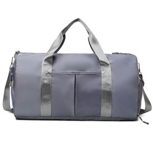 Sac de sport personnalisé, nouveau design, léger, imperméable, avec poche pour vêtements secs et compartiment pour chaussures - Product Image 2