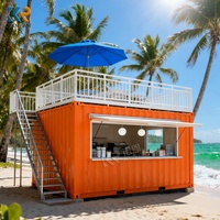 Vente directe d'usine Kiosque de nourriture Pop Up mobile à vendre Conteneur Design Coffee Shop Cafe Bar