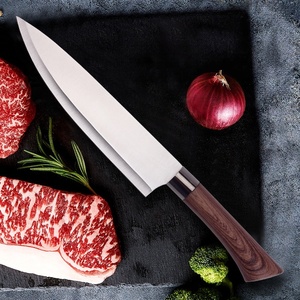 Couteau de chef de 8 pouces, acier inoxydable premium, couteau de cuisine avec manche ergonomique antidérapant en PP, vente en gros d'usine au prix actuel - Product Image 5