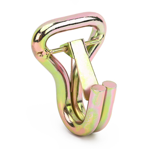 5000kg 2 inch kẽm mạ đôi J kim loại móc cho hàng hóa lashing - Product Image 3