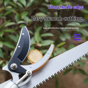 Outil <span class=keywords><strong>de</strong></span> cueillette <span class=keywords><strong>de</strong></span> fruits extensible avec verrouillage multi-engrenages |   Sécateur à long manche pour branches hautes, idéal pour vergers - Product Image 5