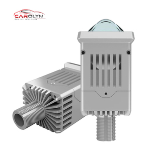 P9 Mini Bi Led proyector faros lente H4 Mini lente H7 9005 9006 1,8 pulgadas lente de matriz cuadrada Hi luz baja para coche - Product Image 1