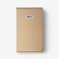 Etiqueta Adhesiva Impermeable y Resistente al Aceite, Personalizada, para Embalaje, Impresión Térmica, Rollo de Etiquetas