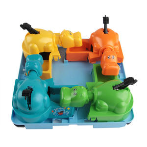 Hippos Paly Set เกมกระดานสนุก,เกมแพลเยอร์แพลทฟอร์มเกม Hippos หิวสำหรับพ่อแม่ลูก - Product Image 6