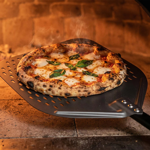 Accessoires de pâtisserie, outils, <span class=keywords><strong>pelle</strong></span> à pizza perforée, <span class=keywords><strong>pelle</strong></span> à pizza en aluminium, <span class=keywords><strong>pelle</strong></span> à pizza à revêtement dur <span class=keywords><strong>pour</strong></span> <span class=keywords><strong>four</strong></span> commercial - Product Image 2