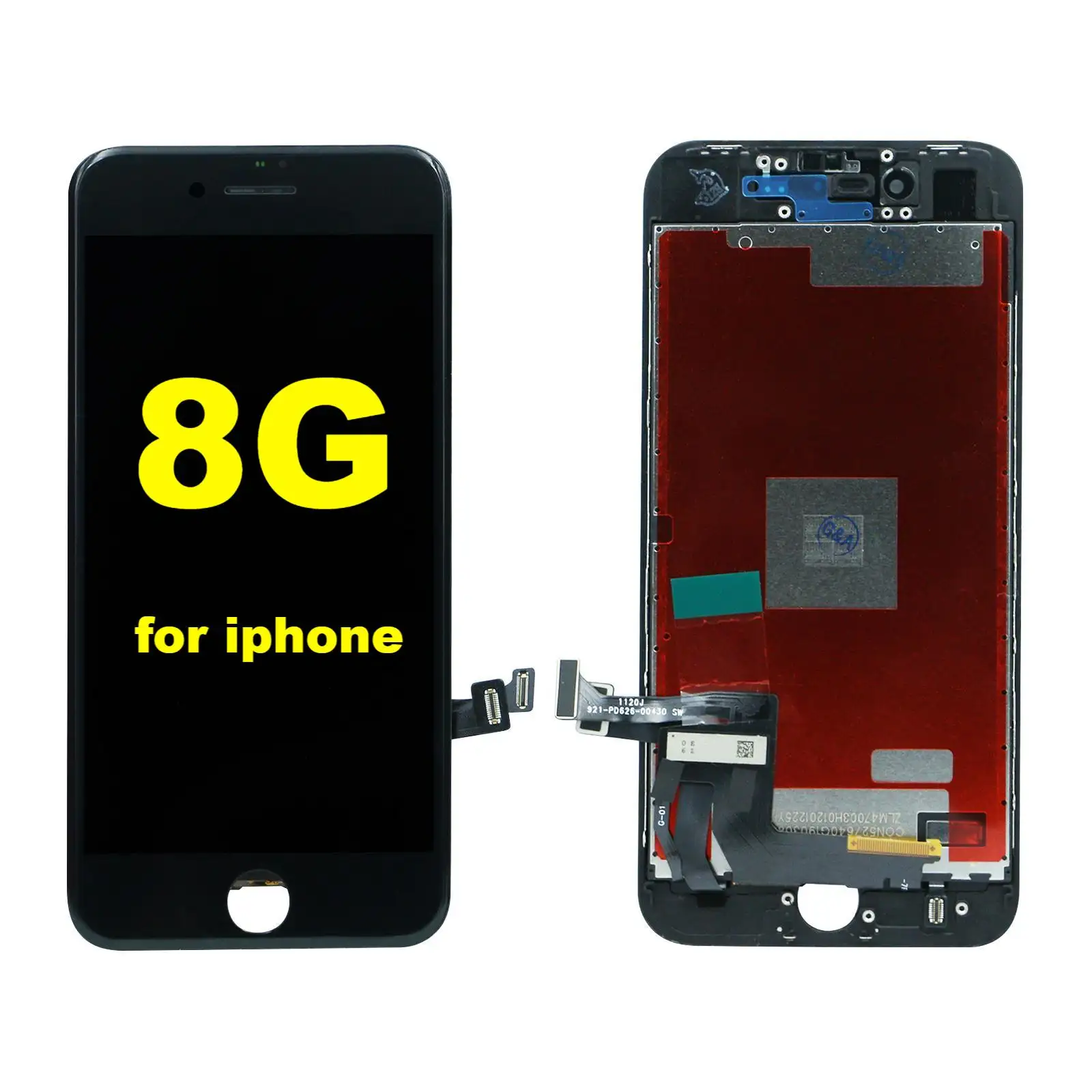फैक्टरी छूट मोबाइल फोन मरम्मत डिजिटल एलसीडी टच प्रदर्शन कम लागत फोन एलसीडी स्क्रीन के लिए थोक बिक्री iphone8