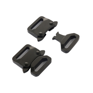 Hebilla de Bloqueo Automático de Aleación de Zinc de 20 mm, Negra, para Bolsos, Cinturones, Ropa, Mochilas, Accesorios de Ferretería - Product Image 4