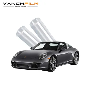 VANCHFILM-pintura de coche autocurativa, revestimiento de reparación de automóviles, antiarañazos, transparente, TPU, PPF