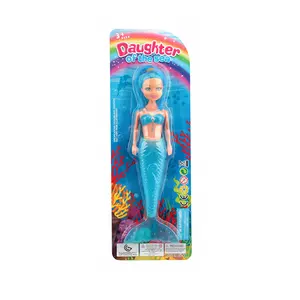 EPT 19.5Cm Light Mermaid Toy Doll 1 Dollar Items Promotional Toys One Dollar Shop Store Products For Girl