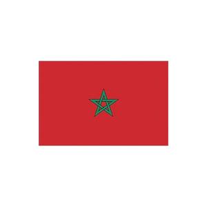 ธงโมร็อกโก20x30ซม. พิมพ์ลายดิจิตอลธงโลกสไตล์ชายธงทำจากโพลีเอสเตอร์และพลาสติกที่ทนทาน - Product Image 1