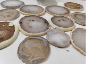 Vente en gros de pierres de géode de quartz naturel, tranches d'<span class=keywords><strong>agate</strong></span>, pierres précieuses, <span class=keywords><strong>agate</strong></span> naturelle, sous-verre en pierre précieuse pour la décoration - Product Image 6