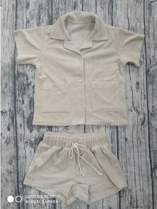 Ensembles de vêtements pour enfants en tissu French Terry, tenues pour bébés garçons, ensemble de vêtements deux pièces - Product Image 5