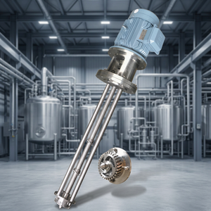 Mezclador Agitador Industrial de Acero Inoxidable de 500L con Motor y Homogeneizador para Mezcla y Procesamiento Automático de Pintura - Product Image 4
