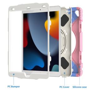 Funda de Silicona Reforzada de Lujo para iPad de 10.2 Pulgadas con Ranura para Lápiz, Soporte de 360 Grados y Protección Total - Product Image 5