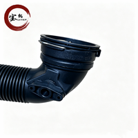 Pièces automobiles 13718626487 Conduit d'admission d'air avec capteur Tuyau d'entrée d'intercooler Compatible avec X5 X6 F15 F16 Guide d'admission gonflable
