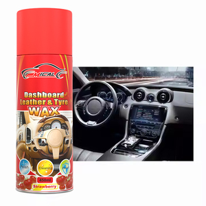 Limpiador y Abrillantador de Interiores de Automóviles de Buena Calidad OEM, Fórmula de Brillo Duradero, Cera en Aerosol para el Cuidado del Automóvil - Product Image 2