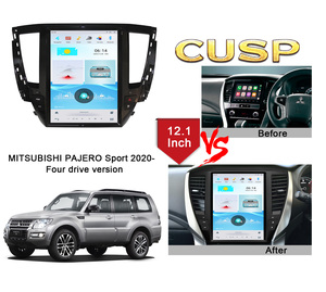 Autoradio de style <span class=keywords><strong>Tesla</strong></span> 12,1 pouces, directement de l'usine, pour Mitsubishi Pajero Sport 4WD 2020- avec CarPlay sans fil et Android Auto - Product Image 2